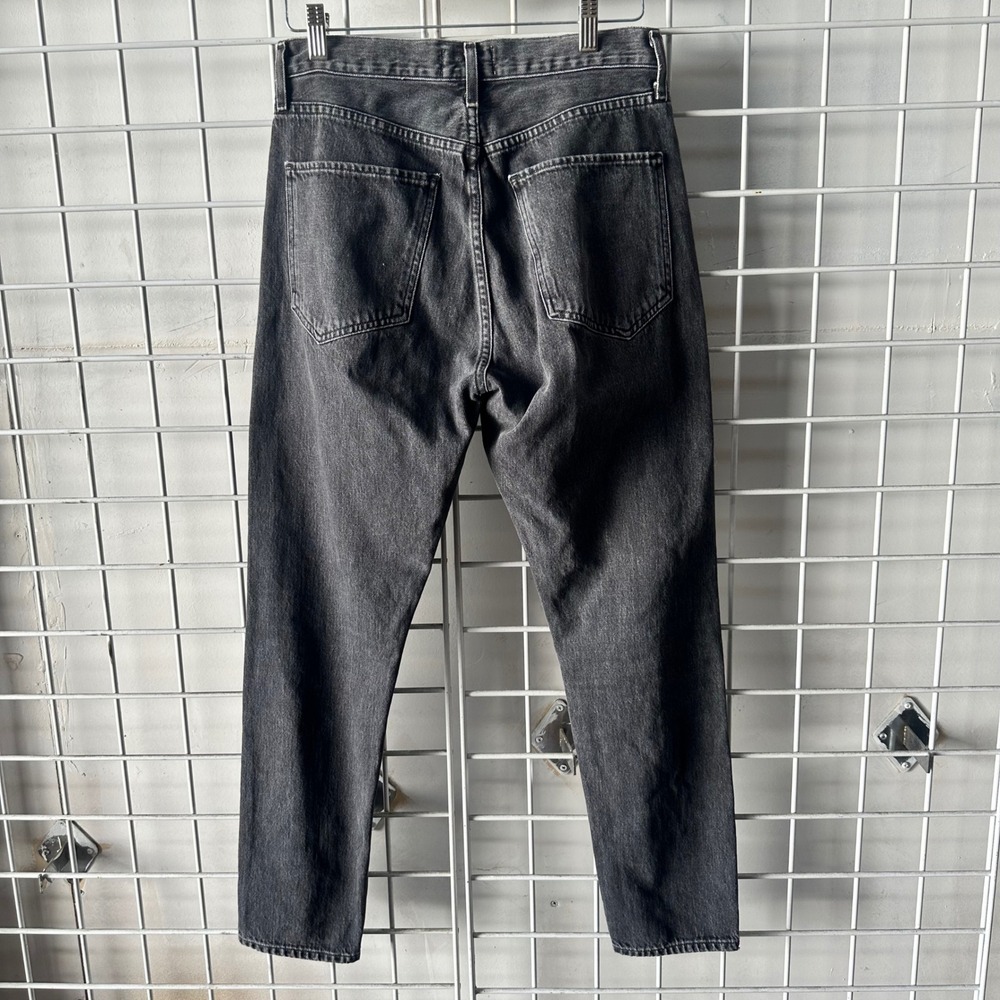 AGOLDE Jamie Jeans Charcoal Grey Wash Straight Leg Denim Womens Size Unknown - Picture 3 of 8